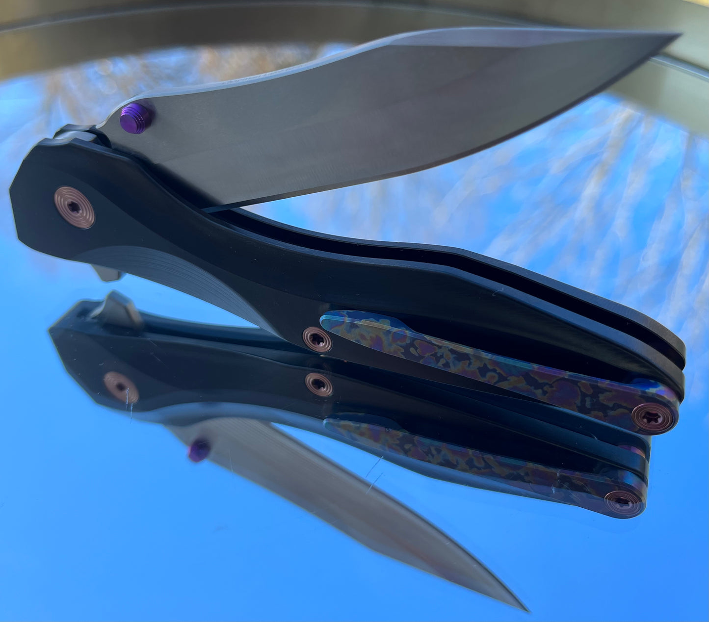 Chapman Lake Knives CLK-2D (w/ DLC Coating)